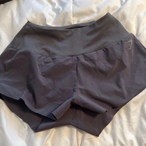 gray gymshark shorts size small